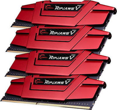 G.Skill Ripjaws V 32GB DDR4 RAM mit 4 Modulen (4x8GB) und Geschwindigkeit 3000 für Schreibtisch