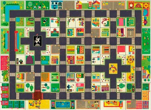 Kids Puzzle City & Road Behavior for 3+ years+ Years 24pcs Djeco