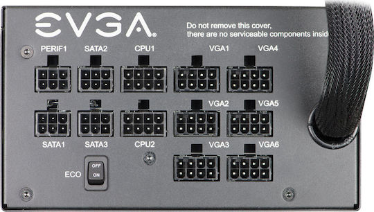 EVGA 1000 GQ rev. 2.0 1000W Schwarz Computer-Netzteil Semi-Modular 80 Plus Gold