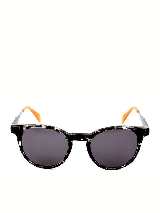 Tommy Hilfiger Women's Sunglasses with Black Tartaruga Plastic Frame and Gray Lens TH1350/S JX2