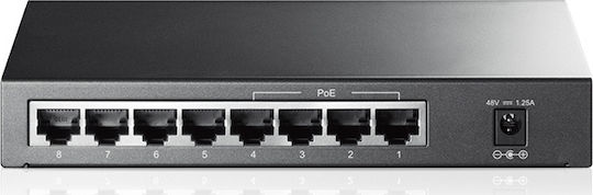 TP-LINK TL-SF1008P v4 Unmanaged L2 PoE Switch με 8 Θύρες Ethernet