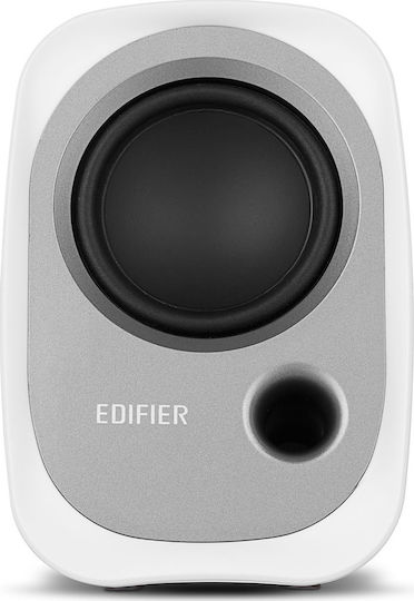 Edifier R12U Ηχεία Υπολογιστή 2.0 με Ισχύ 4W σε Λευκό Χρώμα