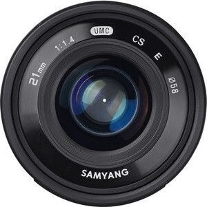 Samyang Crop Obiectiv Foto 21mm f/1.4 ED AS UMC CS Unghi larg pentru Montura Magazin online Sony E Black
