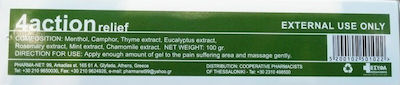 Pansyfa 4action Relief Gel Gel de ușurare și relaxare 100gr