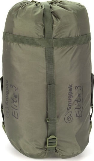 Snugpak Sleeping Bag Μονό 3 Εποχών Softie Elite 3 Olive