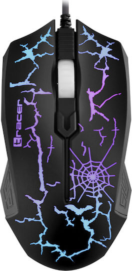 Tracer Battle Heroes Soldier RGB Gaming Mouse Negru