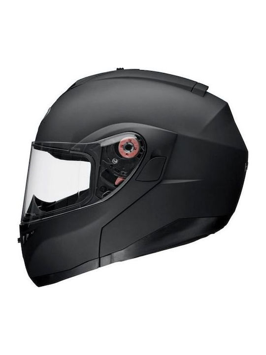 black optimus flip front motorcycle helmet MT Optimus SV Matt Black Motorcycle Helmet Flip-Up DOT / ECE 22.05 1700gr  with Sunvisor MTH000KRA155