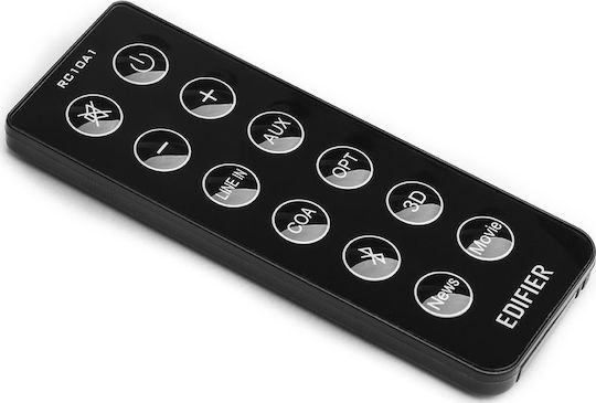 Edifier Cinesound B3 Soundbar 2.2 Bluetooth 70W με Τηλεχειριστήριο Μαύρο