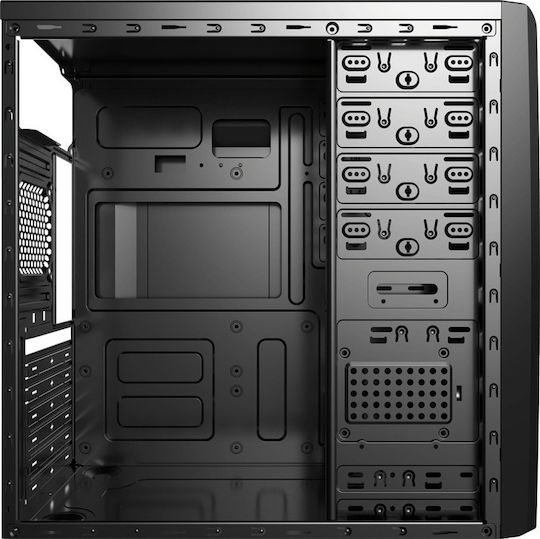 Aerocool CS-1101 Midi Tower Κουτί Υπολογιστή Μαύρο