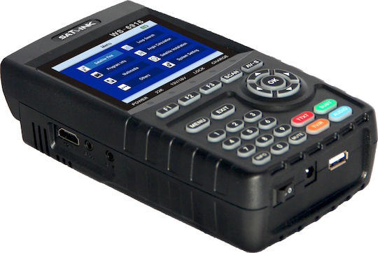 Satlink Electronical Signal Level Meter WS-6916 DVB-S / DVB-S2 with Screen 3.5" WS-6916
