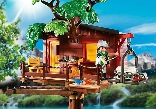 Playmobil Wildes Leben Großes Baumhaus für 4-10 Jahre
