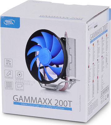 Deepcool Gammaxx 200T Ψύκτρα Επεξεργαστή για Socket AM4/115x/AM3/AM3+ Μπλε