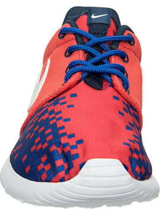 Roshe One Print Αθλητικά Παιδικά Παπούτσια Running με Κορδόνια Πορτοκαλί