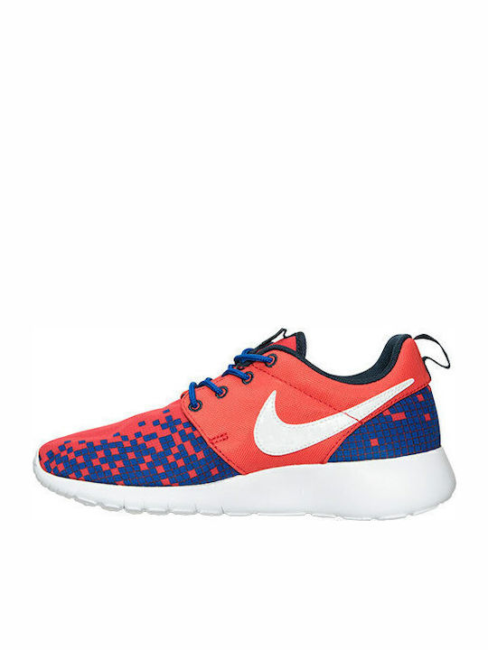Roshe One Print Αθλητικά Παιδικά Παπούτσια Running με Κορδόνια Πορτοκαλί