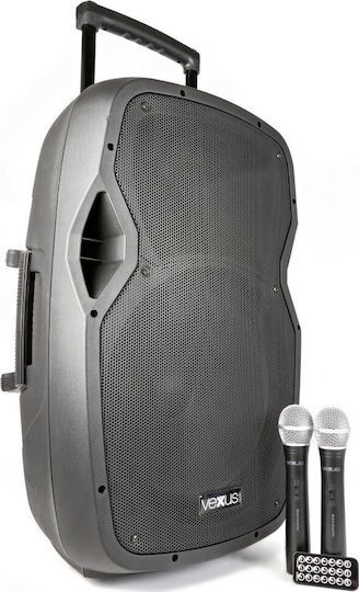 Vonyx Ηχείο Karaoke με Ασύρματα Μικρόφωνα AP1500PA 170.337 Μαύρο