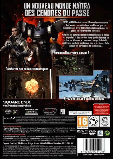 Front Mission Evolved PC Game