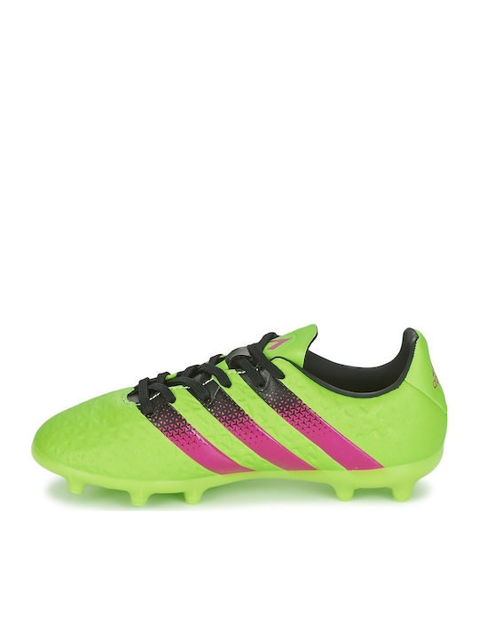 Ace 16.3 FG/AG FG/AG Kids Soccer Cleats & Shoes Molded Green