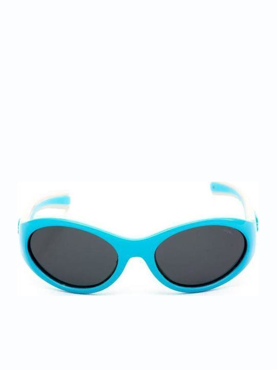 Invu Oval Kinder-Sonnenbrillen mit Polarisiert Blau