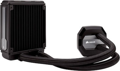 Corsair Hydro H80i v2 (v2) Υδρόψυξη Επεξεργαστή Μονού Ανεμιστήρα 120mm για Socket 1200/115x με RGB Φωτισμό