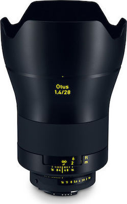 Zeiss Full Frame Camera Lens Otus 28mm f/1.4 ZF.2 Wide Angle for Nikon F Mount Black