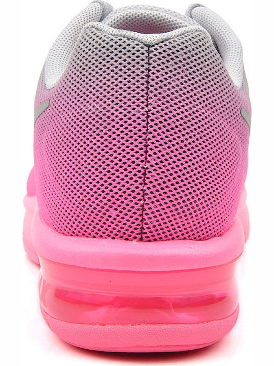 Air Max Sequent GS Αθλητικά Παιδικά Παπούτσια Running με Κορδόνια Ροζ