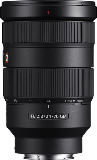 Sony Full Frame Φωτογραφικός Φακός FE 24-70mm F2.8 GM Standard Zoom για Sony E Mount Μαύρος