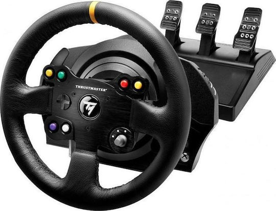 Thrustmaster TX Racing Wheel Leather Edition Steering Wheel with Pedals for PC / XBOX One with 900° Rotation