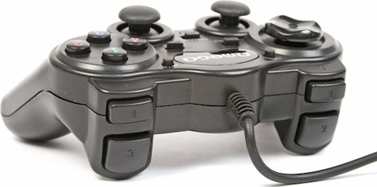 Omega Interceptor Ενσύρματο Gamepad για PC Μαύρο