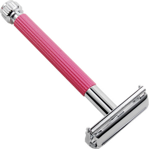 Parker Razor 29L Pink Safety Razor de siguranță Tip închis Fluture