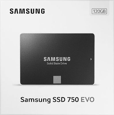 Samsung 750 Evo SSD 120ГБ 2.5'' SATA III MZ-750120BW