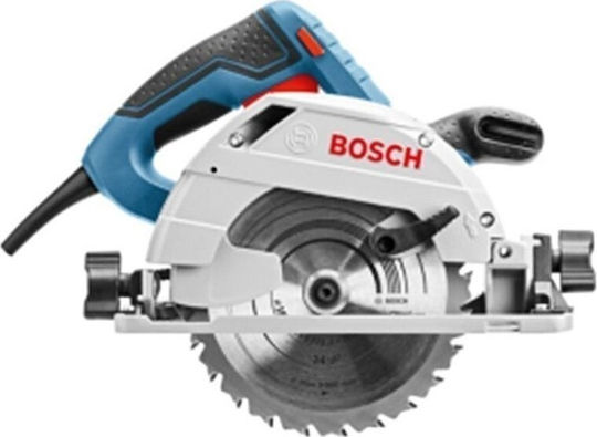 Bosch GKS 55+ GCE Professional Δισκοπρίονο 1350W με Ρύθμιση Ταχύτητας και με Σύστημα Αναρρόφησης