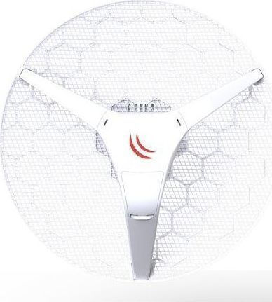 MikroTik LHG 5 3pcs Εξωτερική Κεραία WiFi Παραβολική 24.5dBi με σύνδεση Ethernet
