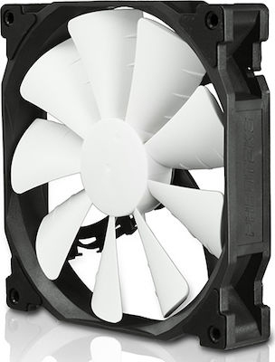 Phanteks PH-F140SP Вентилатор за кутия с Бял осветление и връзка 3-Pin