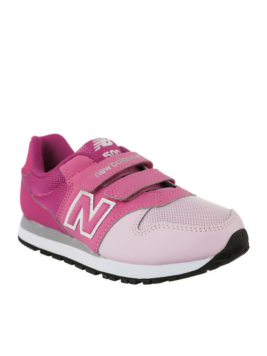 New Balance Παιδικά Sneakers mit Klettverschluss Rosa ->