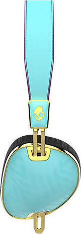 Skullcandy Knockout Robin/Purple Ενσύρματα Over Ear Ακουστικά Τιρκουάζ