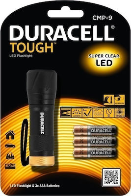 Duracell Φακός LED Αδιάβροχος IPX4 με Μέγιστη Φωτεινότητα 70lm Tough CMP-9