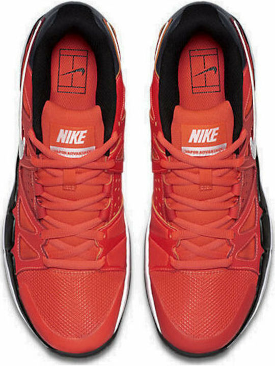 Nike Air Vapor Advantage Ανδρικά Παπούτσια Τένις για Σκληρά Γήπεδα Πορτοκαλί