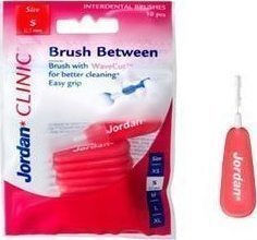 Jordan Clinic Brush Between Interdental Brushes 0.5mm Red 10pcs