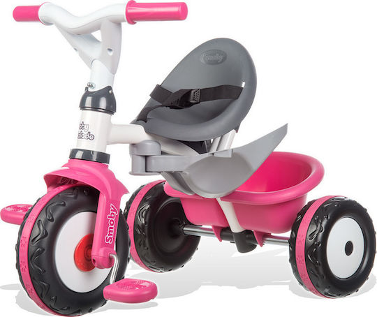 Smoby Baby Balade Превозно Средство с Ръкохватка за Родител за 10 Месечни Розово