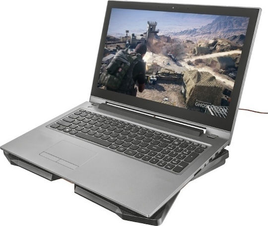Trust GXT 278 Yozu Cooling Pad για Laptop έως 17.3" με 4 Ανεμιστήρες και Φωτισμό
