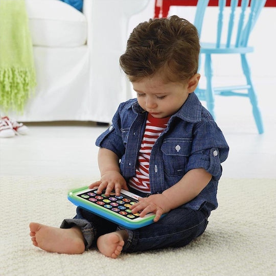 Fisher Price Βρεφικό Laptop-Tablet Laugh & Learn (English) με Μουσική, Φως και Ήχους για 12+ Μηνών English