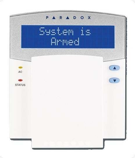 Paradox K641R GR Security Access-Control Keypad with Screen White