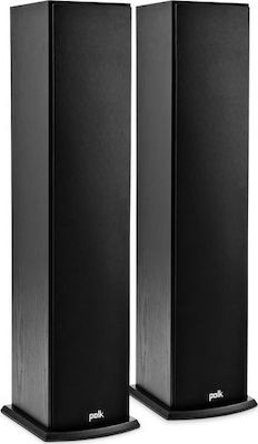 Polk Audio T50 Pair of Hi-Fi Speakers Floor 150W 2 No of Drivers W23.5xD22.23xH92.71cm. Black