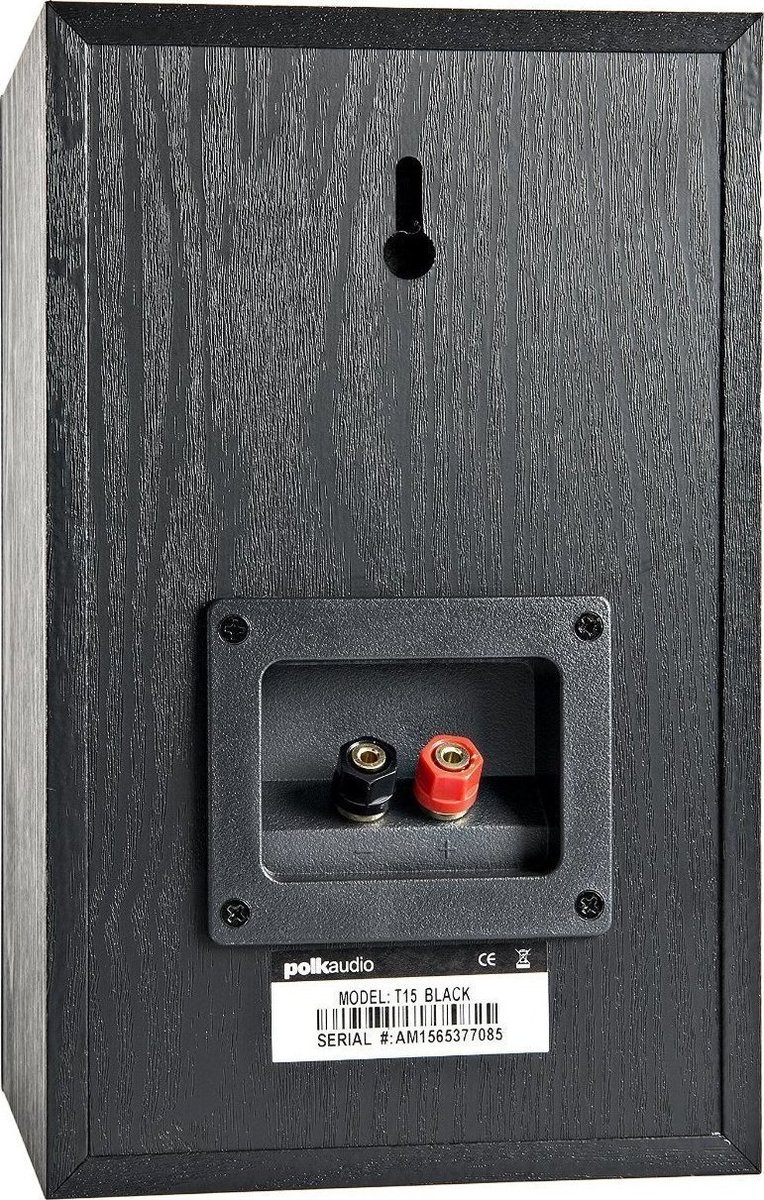 Polk Audio T15 Ζεύγος Ηχείων Hi-Fi Βιβλιοθήκης 100W Δρόμων Π16