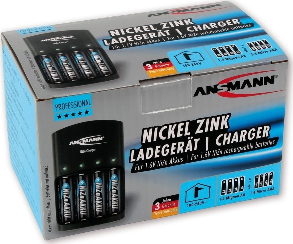 Ansmann NiZn Battery Charger Skroutz.gr