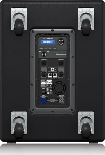 Turbosound iQ15B Самоусилващ Субуфер PA 3000W 15" 44.4x49.5x60.2εκ. σε Черен Χρώμα
