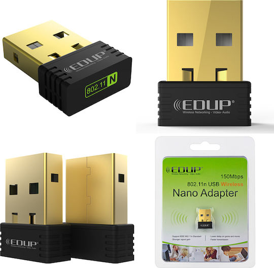 EDUP EP-N8553 Αντάπτορας Δικτύου USB με Ασύρματη Σύνδεση Wi-Fi 150Mbps
