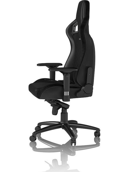 Noblechairs Epic Καρέκλα Gaming Δερματίνης με Ρυθμιζόμενα Μπράτσα Μαύρη