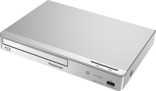 Panasonic Blu-Ray Player DMP-BDT168 με USB Media Player Ασημί