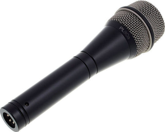 Electro-Voice PL-80a Δυναμικό Микрофон XLR Ръчно изработено за Вокали в Черен Цвят